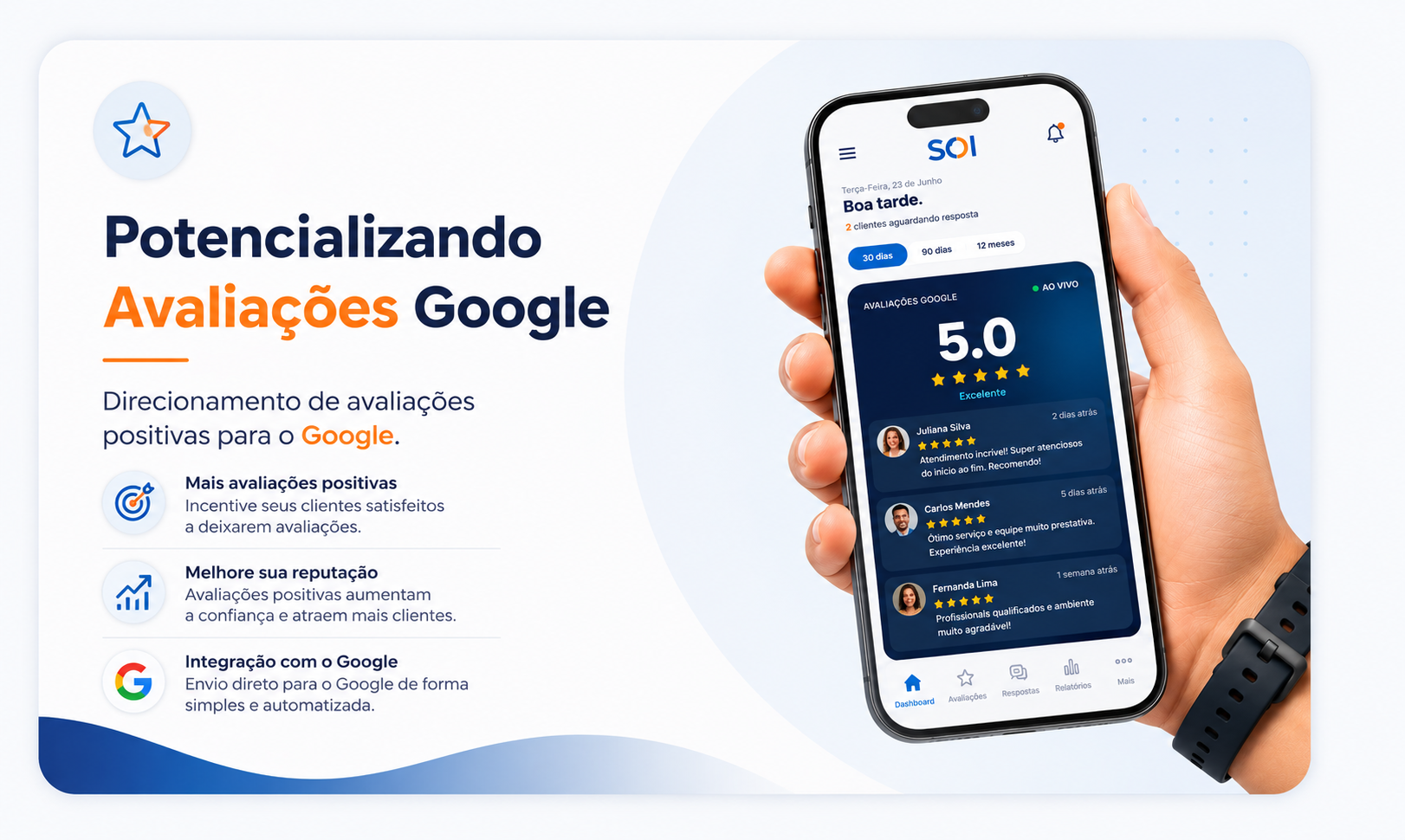 Potencializando Avaliações Google